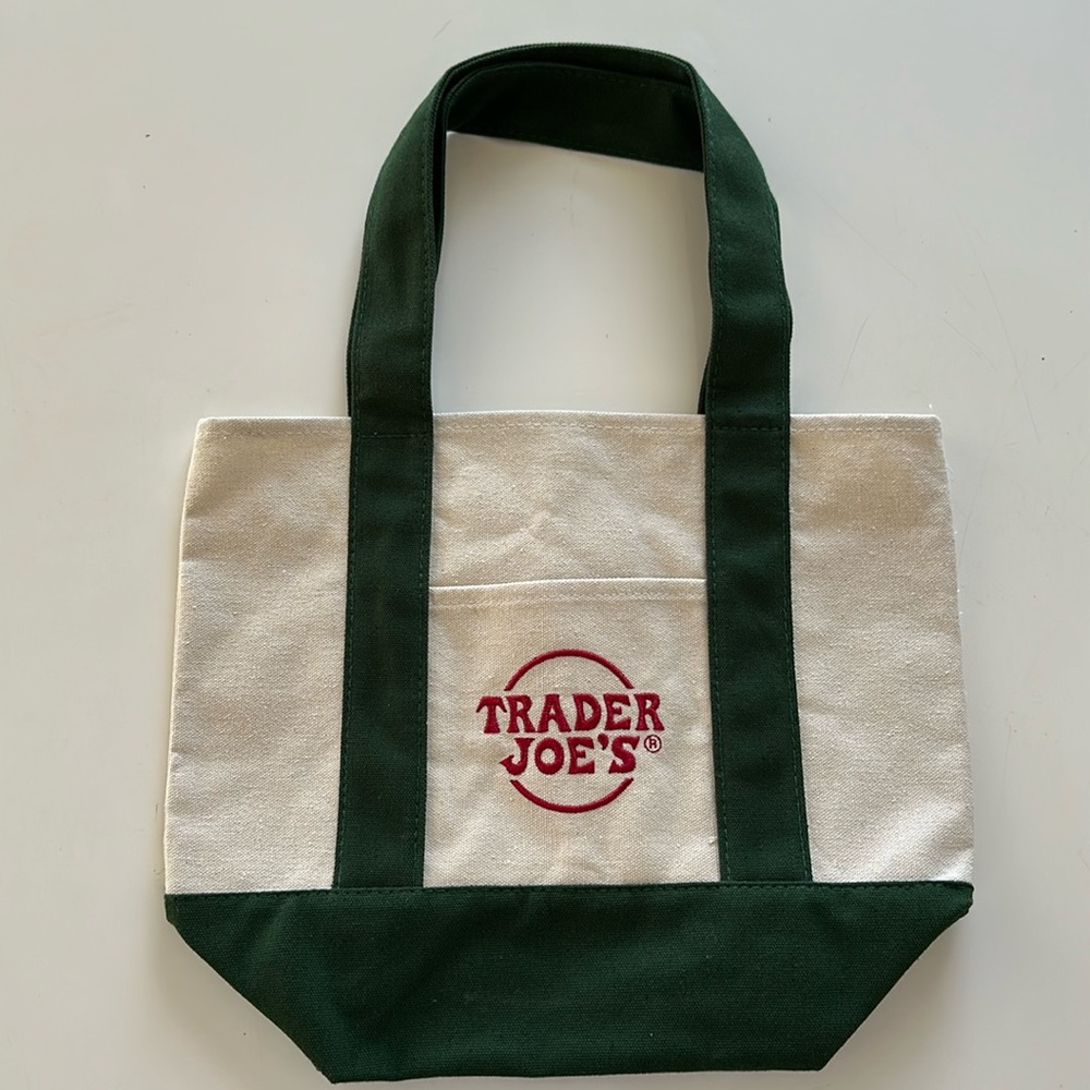 Trader Joe's Green Mini Tote